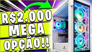 PC GAMER BARATO DE 2000 REAIS EM 2021! ULTRA CUSTO BENEF&Iacute;CIO PARA JOGOS EM 2021