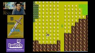 Zelda II Randomizer - Part 2 - Mike Matei Live Stream