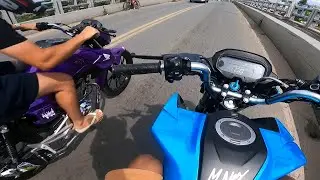 COMPARATIVO DO ESCAPE GRS DRAG BIKE E EXTREME NAS FAN 190 