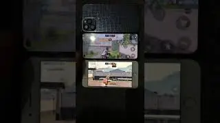 Realme 6 vs iPhone 8+ Pubg damage test