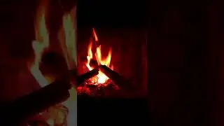 Jazz music, crackling fireplace sounds, sleep sounds, relaxation, and ASMR.
