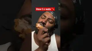 How CJ eats Fried Chicken 🍗 #gta #gamer #HowCJ #gtasanandreas