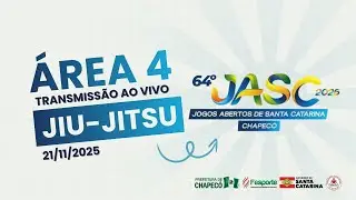 &Aacute;REA 4  | 64&deg; JASC EM CHAPEC&Oacute; | FEDERA&Ccedil;&Atilde;O CATARINENSE DE JIU-JITSU (21/11/25)