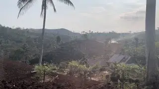 Exploring Malang, East Java, Indonesia in foggy and smoky conditions