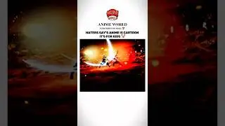 HATES SAY'S ANIME IS CARTOON 🤡 [AVM/EDIT] #demonslayer #avm #indiantvshow #shorts #kimetsunoyaiba