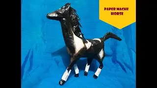 NEWSPAPER HORSE MAKING