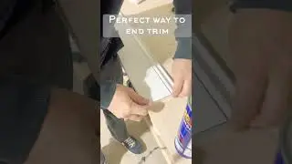 Simple trick #trim #trimwork #trimreturn #diy #diytips #diyhacks #hacks #tipsandtricks #home