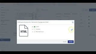 Canvas - Manage Student Access to Assignment Files