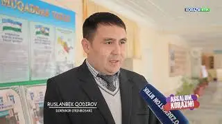 Bog'ot tuman 1-son kasb-hunar maktabining dars jarayoni Xorazm televideniyasida e'lon qilindi