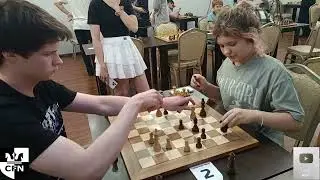 P. Dmitrik (1731) vs WCM Ev. Zavivaeva (1617). Chess Fight Night. CFN. Blitz