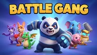 Battle Gang - Panda | #3vs3 | First gaming video