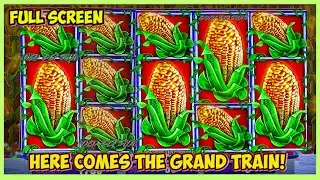 ★ Cash Crop ★ FULL SCREEN HARVEST! ★ NICE Cash Win on Light & Wonder Slot Machine!