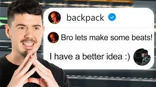 Making a Druski 'Diss Track' with the Backpack Kid
