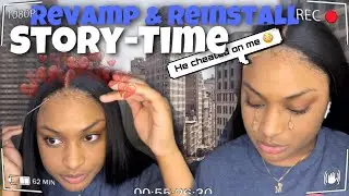 StoryTime : He CHEATED 😱|| Wig installation ft UEENLY HAIR