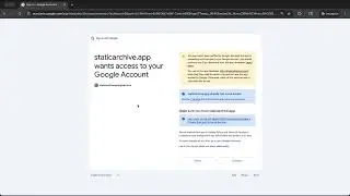 static archive youtube oauth