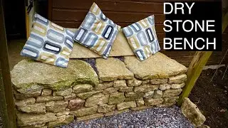 Building A Dry Stone Garden Bench