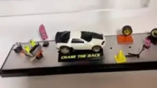 SS Camaro Superfast Lithium Rechargeable XV Racer with Interactive Display Case