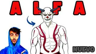 Como DIBUJAR AL Nuevo PAYASO ALFA que ataco a FEDE VIGEVANI