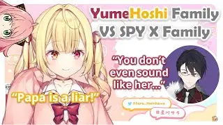 【ENG SUB】#夢星家 YumeHoshi Family vs SPY X Family【Hoshikawa Sara 星川サラ / Yumeoi Kakeru 夢追翔 / NIJISANJI】
