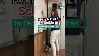 Daily 5 Example Schedule With Whole Group & Word Study | Literacy Block