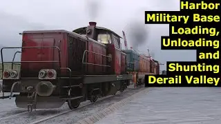 Harbor Military Base Loading, Unloading and Shunting - Derail Valley