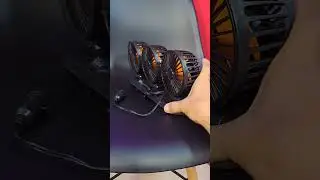 Dingainkan kabin mobil dengan kippas 3 mata #kipasangin #coolingfan #trending #viralvideo