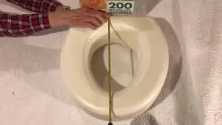 The AquaSense Raised Toilet Seat Video Review