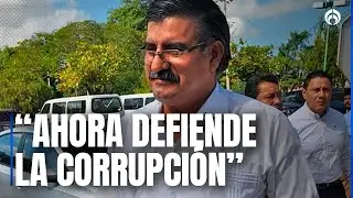 Vocero de Morena en Tabasco, Roberto Romero, defiende ahora lo que tanto criticaba: Audelino Macario
