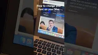 Mac how to increase font size