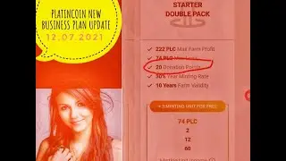 PLATINCOIN NEW UPDATE ON BUSINESS PLAN #PLATINCOIN DOUBLE PACKS#PLC