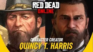 QUINCY T. HARRIS: Character Creator (Saint-Denis Statue) RDR2