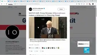 &lsquo;Stop the coup&rsquo; cries drown out Boris Johnson&rsquo;s speech