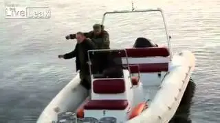 Guys blow up trying to fish with grenade! (GRAPHIC)