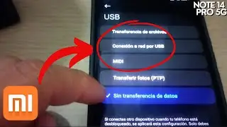 ✅COMO HABILITAR LA TRANSFERENCIA de archivos USB en Xiaomi/Cómo pasar archivos Redmi Note 14PRO a PC