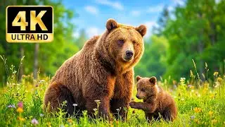 Wildlife Serenity in 4K | Beautiful Animal Moments with Calming Soundscapes