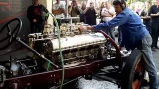KSM Stoutz AG , Erster Start Panzermotor
