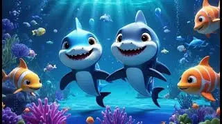 Ocean Dance with Baby Sharkie 🦈🌊 | Fun Underwater Song for Kids | Playful Nursery Rhyme