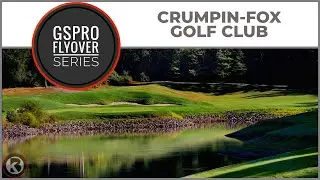 Эстакада над полем GSPro &mdash; гольф-клуб Crumpin-Fox &mdash; дизайн JPruitt10