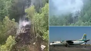 Russia Plane Crash Angara airline flight with about 50 on board crashes in Missing Russian plane