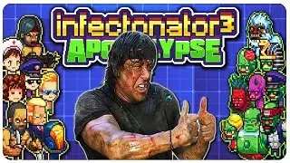 Infectonator 3 - RAMBO Boss Fight! | Infectonator 3 Apocalypse Gameplay #8