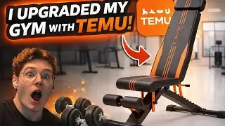 I upgraded my gym with Temu (Part 1)