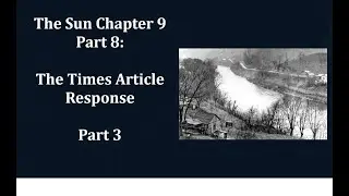The Sun Глава 9 Часть 8: Статья и ответ в The Times Часть 3