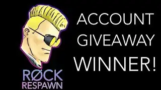 Respawnables | Account Giveaway Winner!