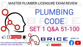 PLUMBING CODES 51-100 MASTER PLUMBER REVIEW PART III