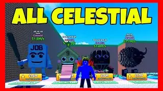 ALL CELESTIAL in ESCAPE TSUNAMI FOR BRAINROTS Roblox