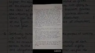 Consequences of dissolution #shorts #mba notes #like and subscribe my channel for more videos