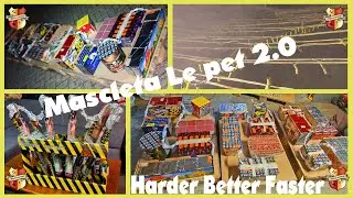 Mascleta Show L&eacute; Pet 12 uur project 2025 Vuurwerk