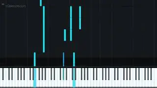 David Kellner - Phantasia A moll by David Kellner (1670 - 1748) [Piano Tutorial + Sheet music]