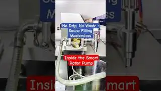 Smart Sauce Filler With Surgical Precision! Watch This Genius Work!