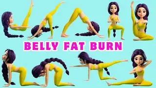 Yoga for Strong Core | Belly Fat Burn | Yoga for Abs